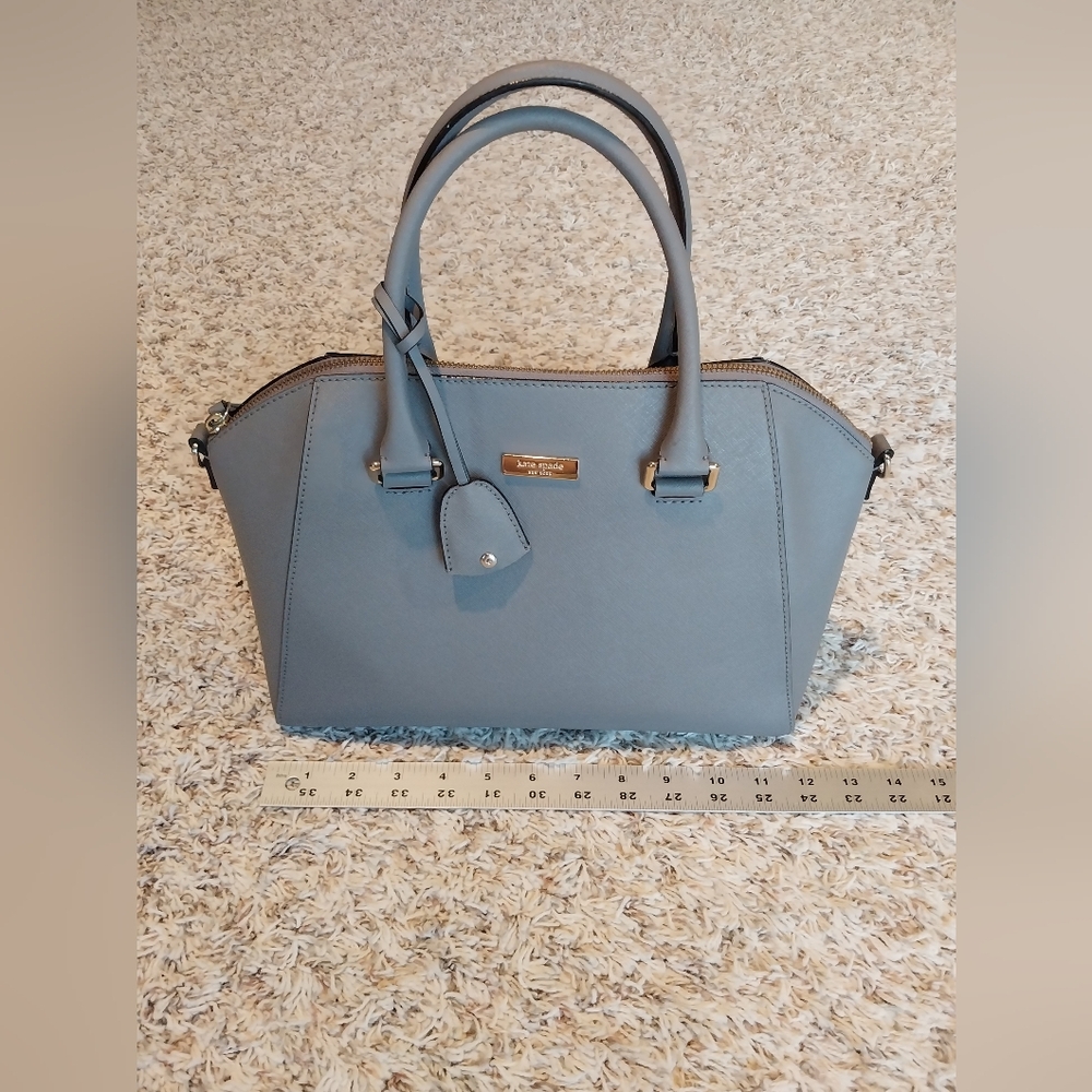 kate spade New York Gray Designer Satchel Purse